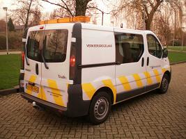 Renault Trafic WHA Dienstverlening strobe dakset